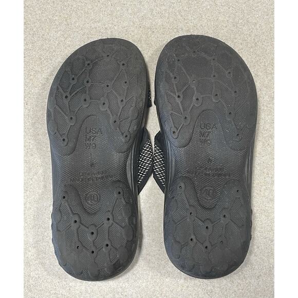 Ringor Flip Flop Sandals Black/Purple Women’s Sz-9 Men’s Sz-7 Comfortable Summer - Picture 7 of 10